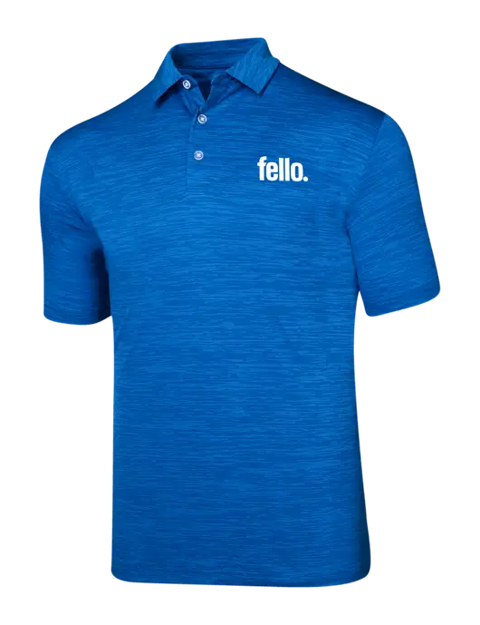 Callaway Medium Slate Blue Broken Stripe w/Fello. Logo