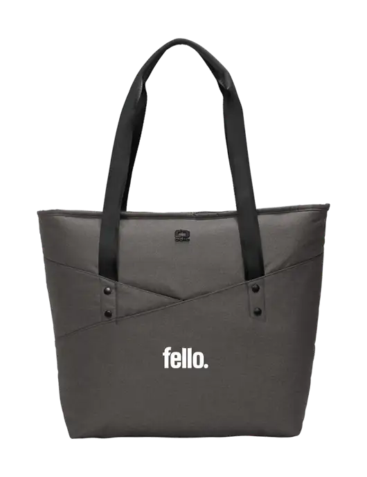 OGIO Tarmac Heather Downtown Tote 
 w/Fello. Logo