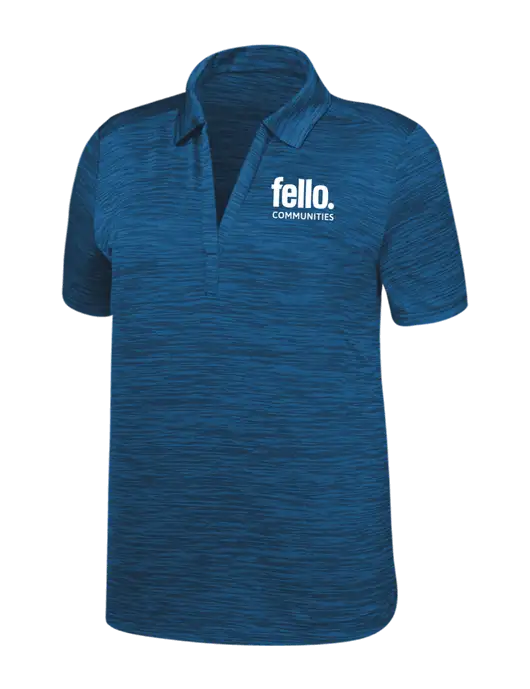 Callaway Womens Medium Slate Blue Broken Stripe w/Fello Communities Logo