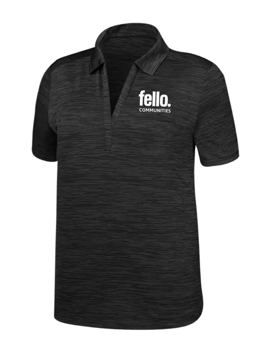 Callaway Womens Black Broken Stripe w/Fello Communities Logo